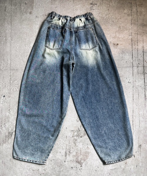 CALIFORNIA OUTFITTERS(カリフォルニア アウトフィッターズ)の「4D43 GRAVITY BALLOON DENIM(デニムパンツ・メンズ・グレー/ブラック/ブルー/ライトブルー・F)」の8枚目の写真