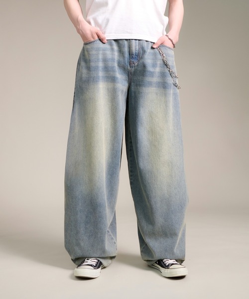 CALIFORNIA OUTFITTERS(カリフォルニア アウトフィッターズ)の「4D43 GRAVITY BALLOON DENIM(デニムパンツ・メンズ・グレー/ブラック/ブルー/ライトブルー・F)」の21枚目の写真
