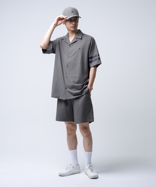 Hurley (ハーレー)の「【Hurley/ハーレー】撥水ストレッチ半袖シャツ ファントム 速乾性 PHANTOM ZUMA OVRSZD SS SHIRTS おしゃれなギフトに最適!(シャツ/ブラウス・メンズ・ブラック/カーキブラウン・LARGE/MEDIUM/SMALL/X-LARGE)」の17枚目の写真