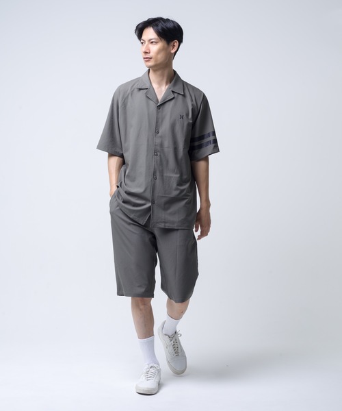 Hurley (ハーレー)の「【Hurley/ハーレー】撥水ストレッチ半袖シャツ ファントム 速乾性 PHANTOM ZUMA OVRSZD SS SHIRTS おしゃれなギフトに最適!(シャツ/ブラウス・メンズ・ブラック/カーキブラウン・LARGE/MEDIUM/SMALL/X-LARGE)」の14枚目の写真