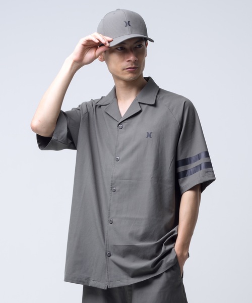 Hurley (ハーレー)の「【Hurley/ハーレー】撥水ストレッチ半袖シャツ ファントム 速乾性 PHANTOM ZUMA OVRSZD SS SHIRTS おしゃれなギフトに最適!(シャツ/ブラウス・メンズ・ブラック/カーキブラウン・LARGE/MEDIUM/SMALL/X-LARGE)」の15枚目の写真