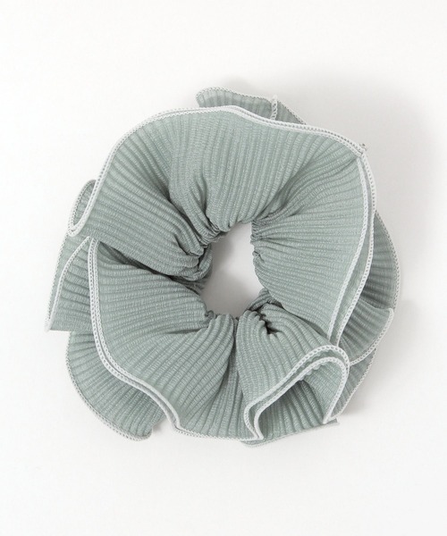 GLOBAL WORK（グローバルワーク）の「BIGパイピングシュシュ/490157（シュシュ・レディース・グリーン/アイボリー/ブラック/ベージュ/その他2/その他3/その他1/ホワイト系その他・FREE）」の5枚目の写真