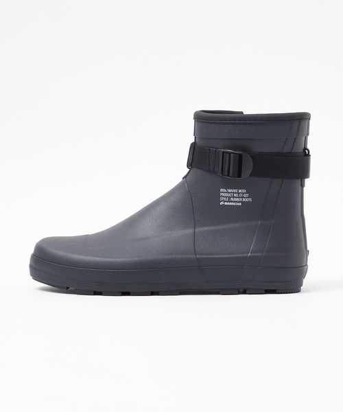 MoonStar（ムーンスター）の「【810s / エイトテンス】MARKE MODI マルケ / レインブーツ（レインシューズ・メンズ・チャコールグレー/グレイッシュベージュ/ホワイト・28/26/27）」の5枚目の写真