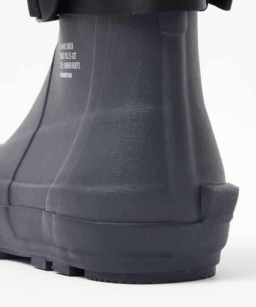 MoonStar（ムーンスター）の「【810s / エイトテンス】MARKE MODI マルケ / レインブーツ（レインシューズ・メンズ・チャコールグレー/グレイッシュベージュ/ホワイト・28/26/27）」の8枚目の写真