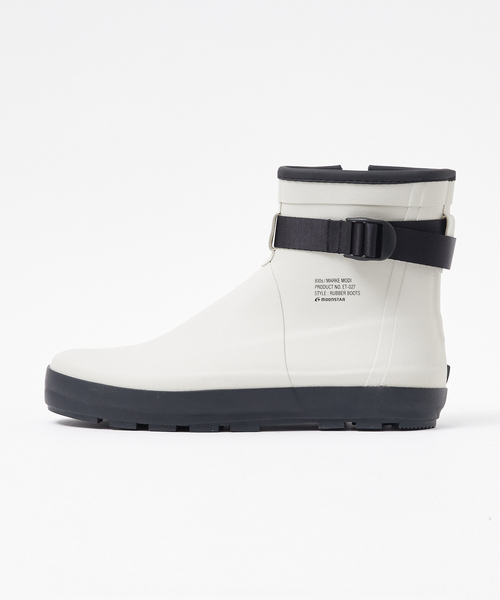 MoonStar（ムーンスター）の「【810s / エイトテンス】MARKE MODI マルケ / レインブーツ（レインシューズ・メンズ・チャコールグレー/グレイッシュベージュ/ホワイト・28/26/27）」の16枚目の写真