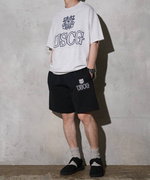 made in standard （メイドインスタンダード）の「MADE IN STANDARD / メイドインスタンダード USCG TEE ユーエスコーストガード 半袖Tシャツ（Tシャツ/カットソー・メンズ・ブラック/ライトグレー・MEDIUM/LARGE/X-LARGE/SMALL）」の18枚目の写真