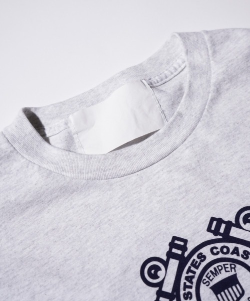 made in standard （メイドインスタンダード）の「MADE IN STANDARD / メイドインスタンダード USCG TEE ユーエスコーストガード 半袖Tシャツ（Tシャツ/カットソー・メンズ・ブラック/ライトグレー・MEDIUM/LARGE/X-LARGE/SMALL）」の20枚目の写真
