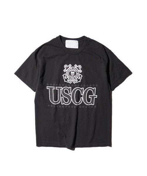 made in standard （メイドインスタンダード）の「MADE IN STANDARD / メイドインスタンダード USCG TEE ユーエスコーストガード 半袖Tシャツ（Tシャツ/カットソー・メンズ・ブラック/ライトグレー・MEDIUM/LARGE/X-LARGE/SMALL）」の10枚目の写真