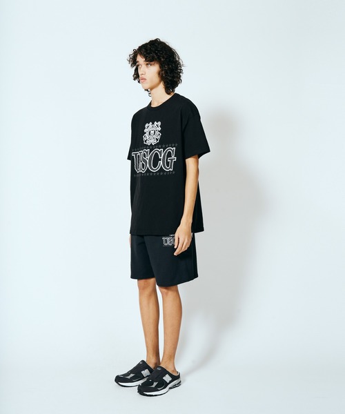 made in standard （メイドインスタンダード）の「MADE IN STANDARD / メイドインスタンダード USCG TEE ユーエスコーストガード 半袖Tシャツ（Tシャツ/カットソー・メンズ・ブラック/ライトグレー・MEDIUM/LARGE/X-LARGE/SMALL）」の4枚目の写真