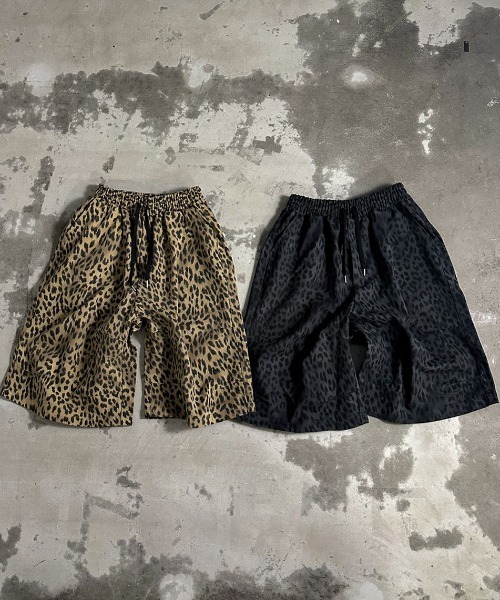 A'gem（エージェム）の「A'GEM/9 × .kom 『A'gem/エージェム』 豹ショートパンツ（その他パンツ・メンズ・チャコールグレー/ベージュ・FREE）」の11枚目の写真
