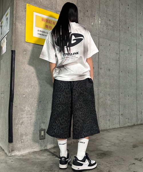 A'gem（エージェム）の「A'GEM/9 × .kom 『A'gem/エージェム』 豹ショートパンツ（その他パンツ・メンズ・チャコールグレー/ベージュ・FREE）」の7枚目の写真