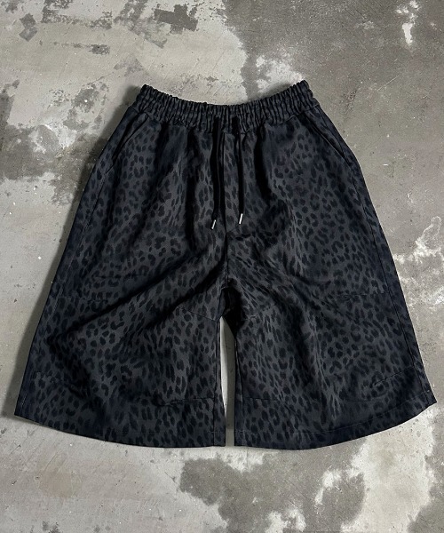 A'GEM/9 × .kom 『A'gem/エージェム』 豹ショートパンツ A'gem│A'GEM