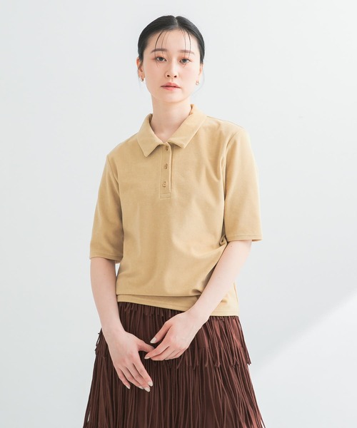URBAN RESEARCH / アーバンリサーチ パイルポロ衿カットソー パイルポロ衿カットソー[URA5-21L012]｜URBAN RESEARCH公式