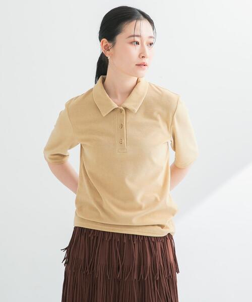 セール】パイルポロ衿カットソー（Tシャツ/カットソー）｜URBAN