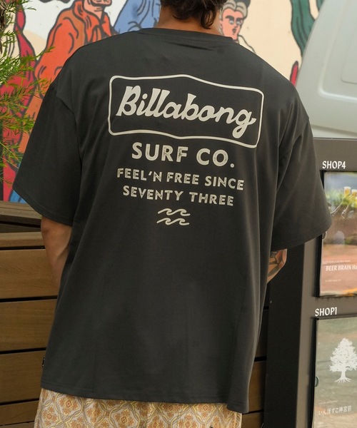BILLABONG（ビラボン）の「BILLABONG メンズ SOFFTY TEE サーフTシャツ 【2025年夏モデル】/ビラボン水陸両用吸水速乾UVケアサーフT（Tシャツ/カットソー・メンズ・グリーン系その他/クリーム/レッド系その他・LARGE/MEDIUM/X-LARGE）」の3枚目の写真