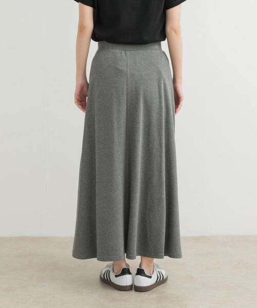 セール】『セットアップ対応』モダールコットン裏毛イージースカート
