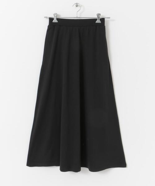 URBAN RESEARCH DOORS(アーバンリサーチドアーズ)の「『セットアップ対応』モダールコットン裏毛イージースカート(スカート・レディース・グレー/ベージュ系その他/ブラック・MEDIUM)」の14枚目の写真