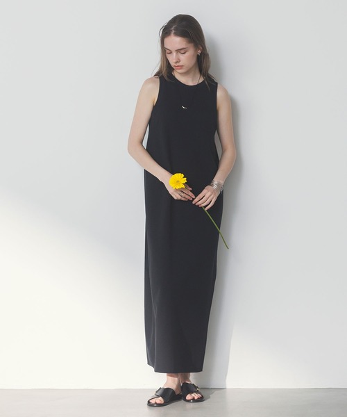 Gready Brilliant（グレディブリリアン）の「アメスリカットマキシワンピ（ワンピース・レディース・ブラック/オフホワイト/グレー・FREE）」の7枚目の写真