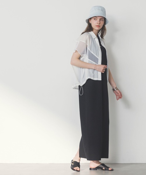 Gready Brilliant（グレディブリリアン）の「アメスリカットマキシワンピ（ワンピース・レディース・ブラック/オフホワイト/グレー・FREE）」の10枚目の写真