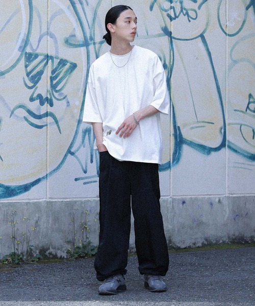 MDR(エムディアール)の「冷感サイドタックナイロンパンツ(その他パンツ・メンズ・グレイッシュベージュ/ブラック・L/M)」の11枚目の写真