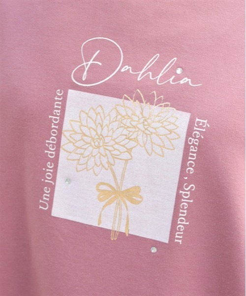 axes femme(アクシーズファム)の「プリントコクーントレーナー(Tシャツ/カットソー・レディース・ピンク/キナリ/ネイビー・FREE)」の7枚目の写真