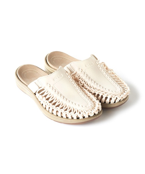 JACK & MARIE（ジャックアンドマリー）の「KEEN UNEEK II SLIDE（サンダル・レディース・ホワイト・23）」の2枚目の写真