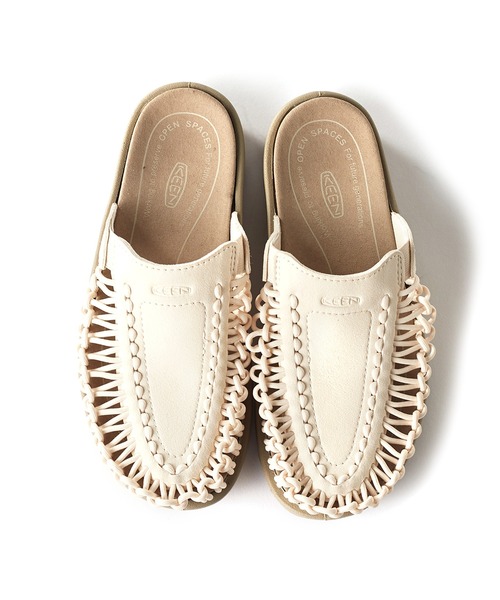 JACK & MARIE（ジャックアンドマリー）の「KEEN UNEEK II SLIDE（サンダル・レディース・ホワイト・23）」の5枚目の写真