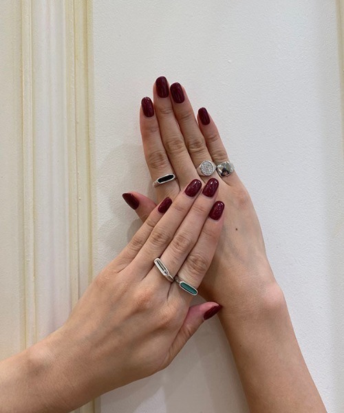 TOMWOOD/トムウッド】Mario Ring White MOP シルバーリング 指輪