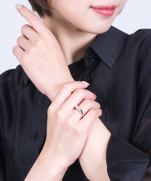 セール】【TOMWOOD/トムウッド】Mario Ring White MOP シルバー