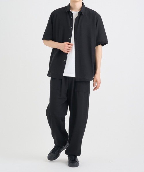 THE TOKYO(ザトウキョウ)の「【THE TOKYO/ザトウキョウ】251gのイージーパンツ/着ていることを忘れるくらい軽い服(スラックス・メンズ・ブラウン/ブラック・46/48)」の16枚目の写真