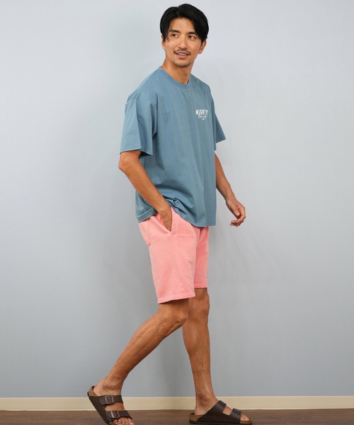 ムラサキスポーツ(ムラサキスポーツ)の「【限定】Mighty Surf Club/マイティーサーフクラブ 半袖Tシャツ バックプリント MTS25ST03(Tシャツ/カットソー・メンズ・ブラック/ブルー・M/L/XL)」の4枚目の写真