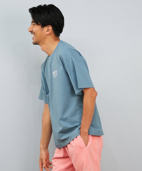 ムラサキスポーツ(ムラサキスポーツ)の「【限定】Mighty Surf Club/マイティーサーフクラブ 半袖Tシャツ バックプリント MTS25ST03(Tシャツ/カットソー・メンズ・ブラック/ブルー・M/L/XL)」の8枚目の写真