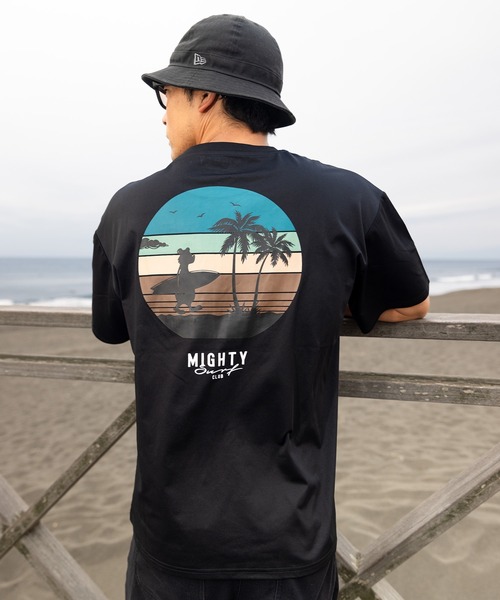 ムラサキスポーツ(ムラサキスポーツ)の「【限定】Mighty Surf Club/マイティーサーフクラブ 半袖Tシャツ バックプリント MTS25ST03(Tシャツ/カットソー・メンズ・ブラック/ブルー・M/L/XL)」の16枚目の写真