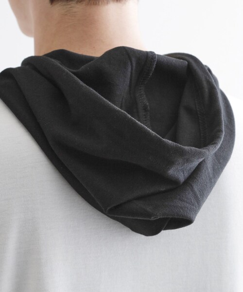 tk.TAKEO KIKUCHI(ティーケータケオキクチ)の「◆ドルマンジップパーカ(パーカー・メンズ・ブラック/ホワイト系5/ブラック系4/ライトグレー・02/03)」の17枚目の写真