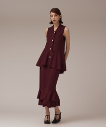 ボルドー ニット」に該当するレディースのベストファッション通販