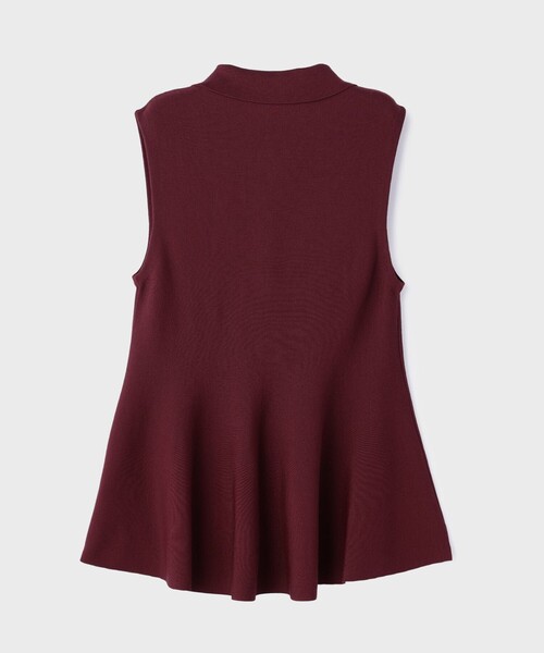 GRACE CONTINENTAL（グレースコンチネンタル）の「ビジューニットベスト（ベスト・レディース・ブラック/ボルドー・38/36）」の20枚目の写真