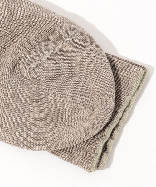 DORE DORE（ドレドレ）の「DORE DORE SOFT COTTON ソックス（ソックス/靴下・レディース・ベージュ/ホワイト/ブラック・FREE）」の6枚目の写真
