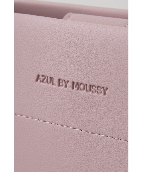 AZUL by moussy（アズールバイマウジー）の「ナローハンドルショッパーバッグ（トートバッグ・レディース・シルバー/ブラック/ブラウン系その他/ピンク・FREE）」の15枚目の写真