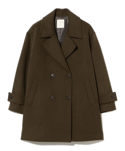 B:MING by BEAMS(ビーミングバイビームス)の「オーバー ピーコート(ピーコート・レディース・ネイビー/カーキ・MEDIUM/SMALL)」の10枚目の写真