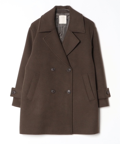 B:MING by BEAMS(ビーミングバイビームス)の「オーバー ピーコート(ピーコート・レディース・ネイビー/カーキ・MEDIUM/SMALL)」の2枚目の写真