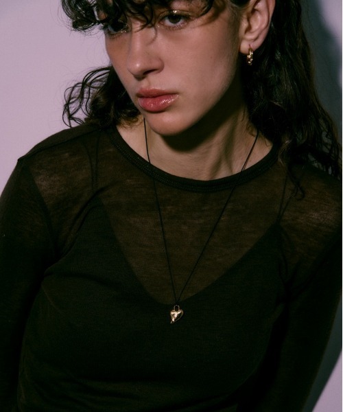 LAPUIS(ラピュイ)の「LAPUIS(ラピュイ) Garden Heart necklace(チョーカー・レディース・シルバー/ゴールド・FREE)」の6枚目の写真