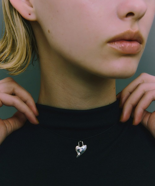 LAPUIS(ラピュイ)の「LAPUIS(ラピュイ) Garden Heart necklace(チョーカー・レディース・シルバー/ゴールド・FREE)」の11枚目の写真