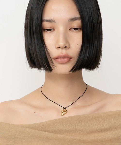 LAPUIS(ラピュイ)の「LAPUIS(ラピュイ) Garden Heart necklace(チョーカー・レディース・シルバー/ゴールド・FREE)」の13枚目の写真