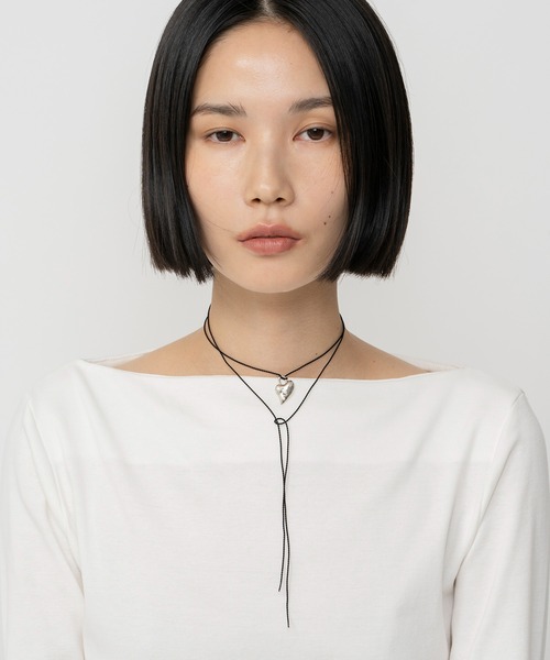 LAPUIS(ラピュイ)の「LAPUIS(ラピュイ) Garden Heart necklace(チョーカー・レディース・シルバー/ゴールド・FREE)」の15枚目の写真