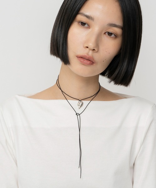 LAPUIS(ラピュイ)の「LAPUIS(ラピュイ) Garden Heart necklace(チョーカー・レディース・シルバー/ゴールド・FREE)」の16枚目の写真