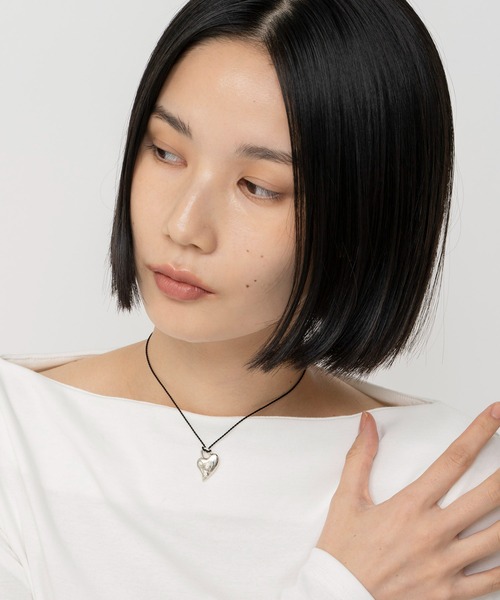 LAPUIS(ラピュイ)の「LAPUIS(ラピュイ) Garden Heart necklace(チョーカー・レディース・シルバー/ゴールド・FREE)」の19枚目の写真
