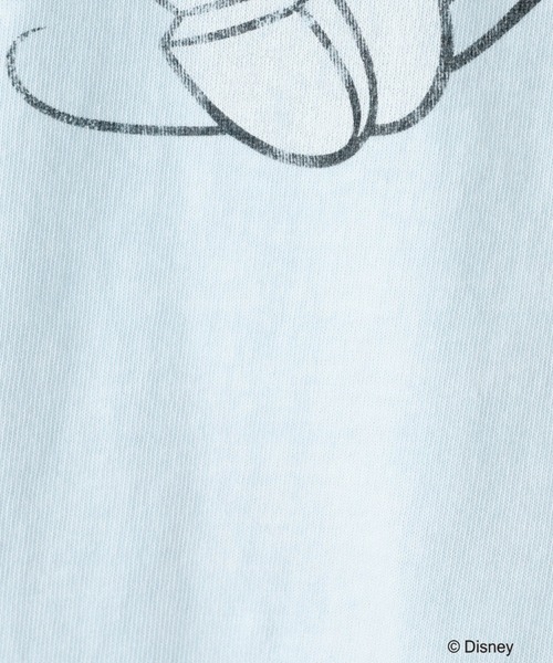 Johnbull(ジョンブル)の「追加【JOHNBULL/ジョンブル】MICKEY MOUSE / ミッキーマウス / プリントTシャツ / リンガーTシャツ / 半袖【WEB限定】(Tシャツ/カットソー・レディース・ブルー/ネイビー・S)」の15枚目の写真