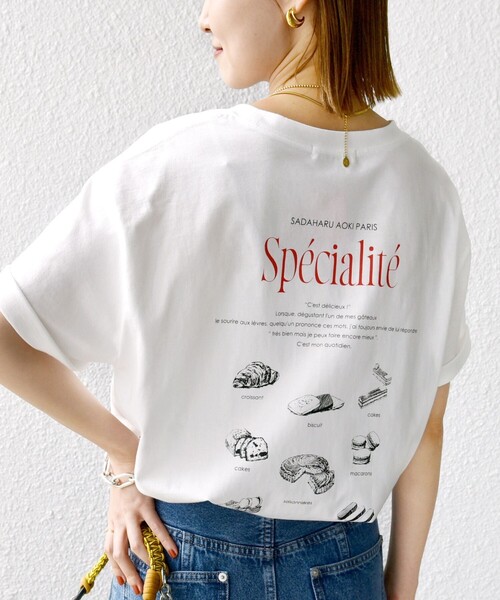 【シップス　ウィメン】サダハルアオキ コラボ TEE サダハルアオキ コラボ TEE（Tシャツ/カットソー）｜SHIPS