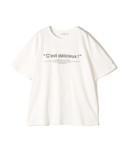 【シップス　ウィメン】サダハルアオキ コラボ TEE サダハルアオキ コラボ TEE（Tシャツ/カットソー）｜SHIPS
