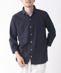 Relation（リレーション）の「リネン7分袖シャツ（シャツ/ブラウス）」